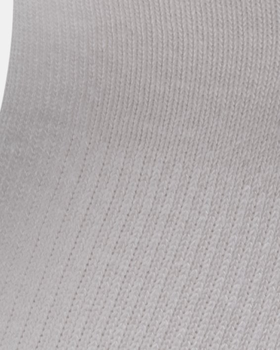 Calcetines HeatGear® Quarter Unisex - Paquete de 3, White, pdpMainDesktop image number 1