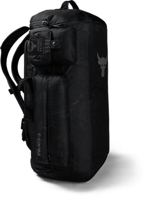 the rock under armour duffle bag