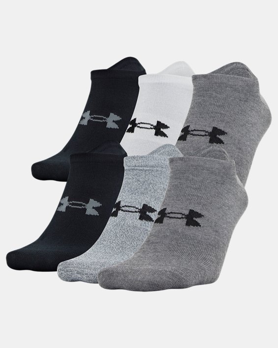 Under Armour Men's UA Essential Lite 6-Pack Socks. 3