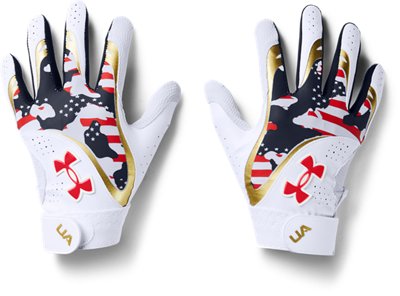 under armour ua cage batting gloves