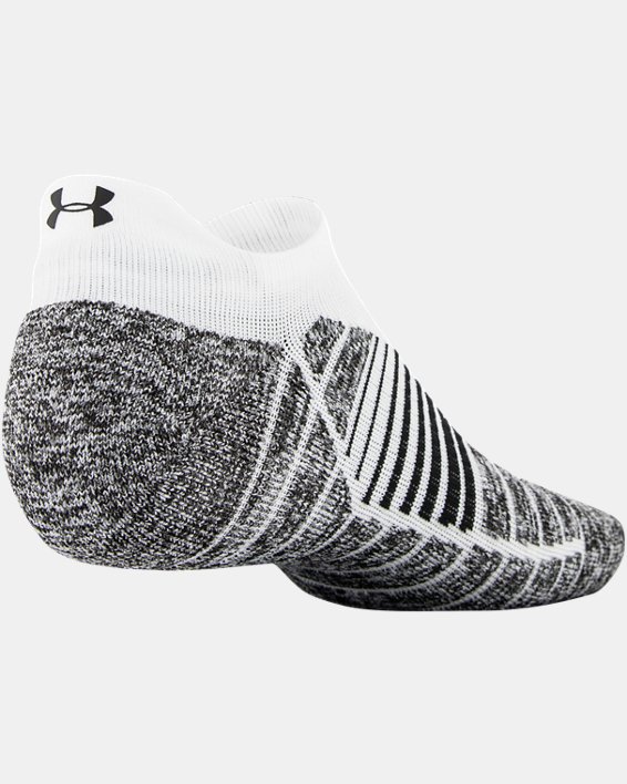Under Armour Men's UA Elevated+ Performance No Show Socks 3-Pack. 4