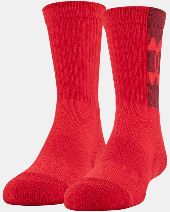 Under Armour Youth UA Game & Practice Crew Socks - 2-Pack. 3