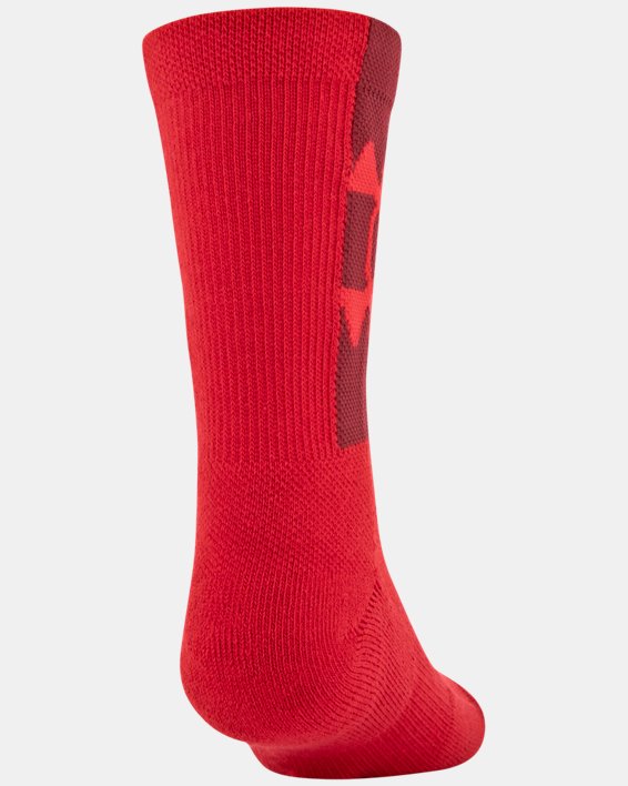 Under Armour Youth UA Game & Practice Crew Socks - 2-Pack. 5