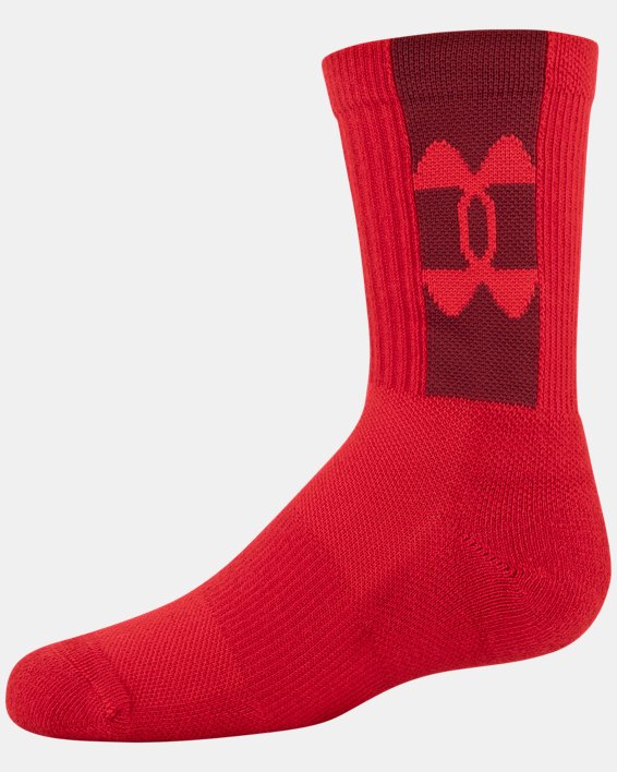 Under Armour Youth UA Game & Practice Crew Socks - 2-Pack. 4