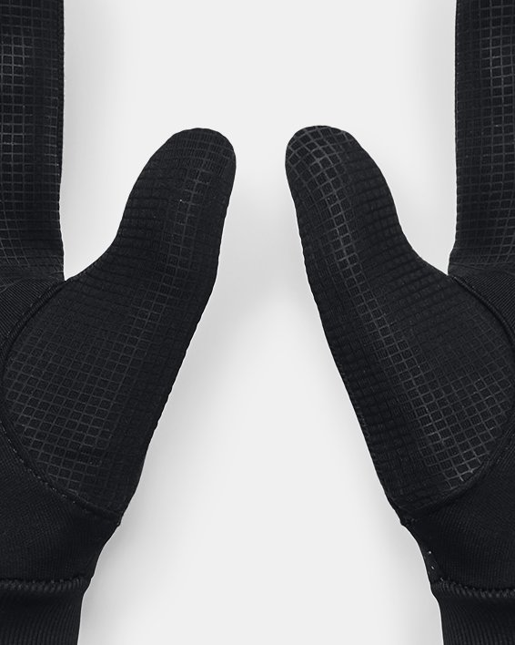 Boys' UA Core Liner Gloves, Black, pdpMainDesktop image number 1