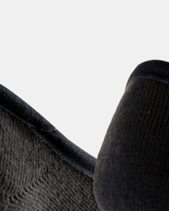 Unisex UA Essential LOLO Liner 3-Pack Socks in Black image number 2