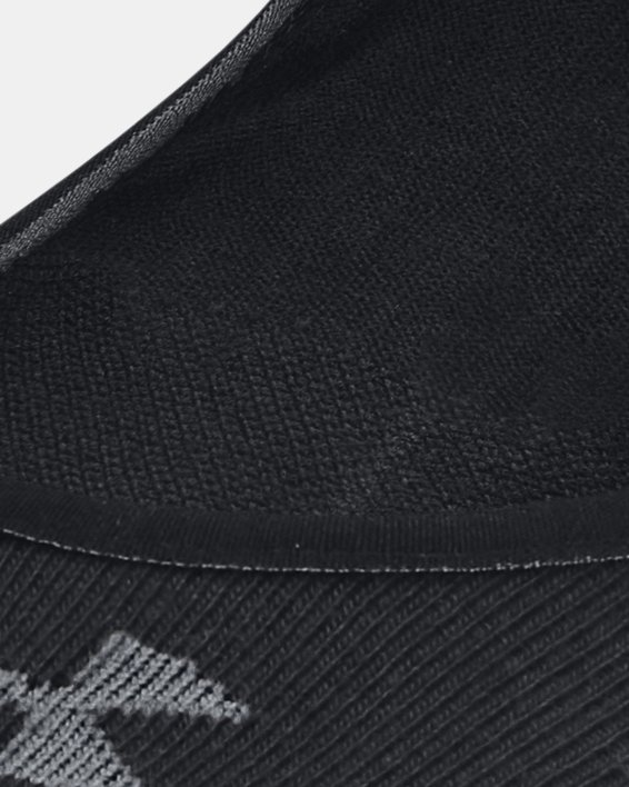 Unisex UA Essential LOLO Liner Socken im 3er-Pack, Black, pdpMainDesktop image number 1