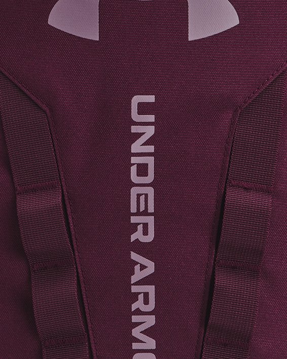 UA Hustle 5.0 Backpack in Maroon image number 0
