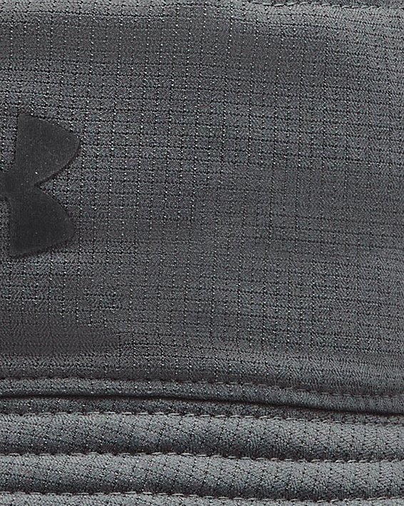 男士UA Iso-Chill ArmourVent™漁夫帽 in Gray image number 0