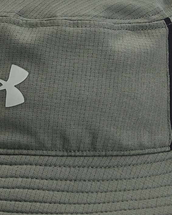 Men's UA Iso-Chill ArmourVent™ Bucket Hat in Green image number 0