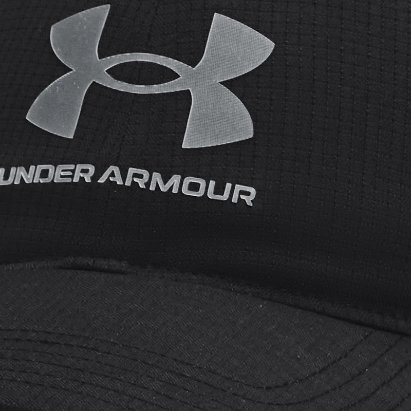 Men's  Under Armour  Iso-Chill ArmourVent™ Adjustable Hat Black / Pitch Gray OSFM