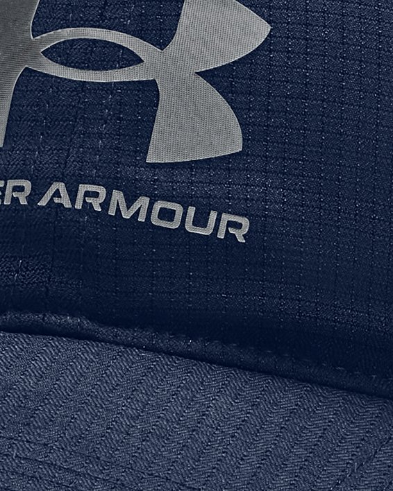 หมวก UA Iso-Chill ArmourVent™ Adjustable สำหรับผู้ชาย in Blue image number 0