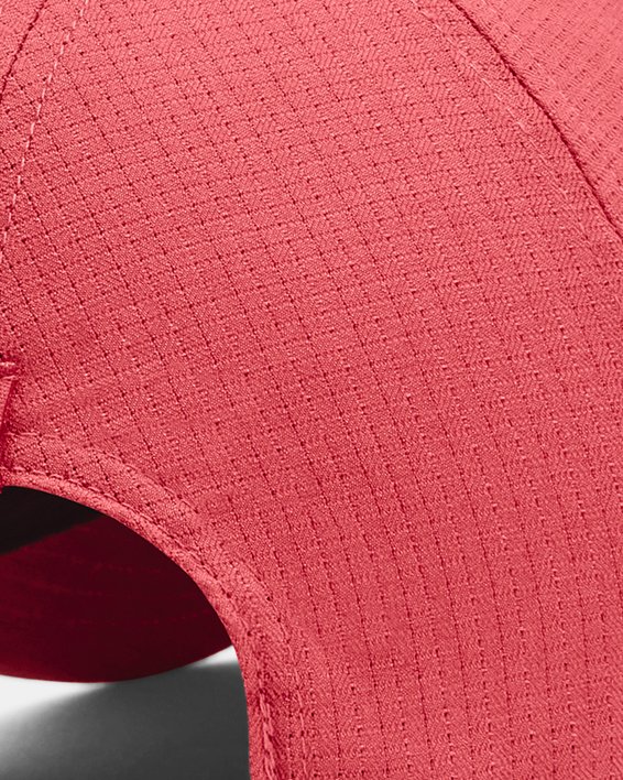 Men's UA Iso-Chill ArmourVent™ Adjustable Hat in Red image number 1