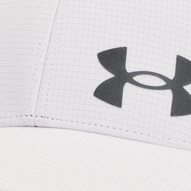 Men's Under Armour Iso-Chill ArmourVent™ Stretch Hat White / Pitch Gray S/M
