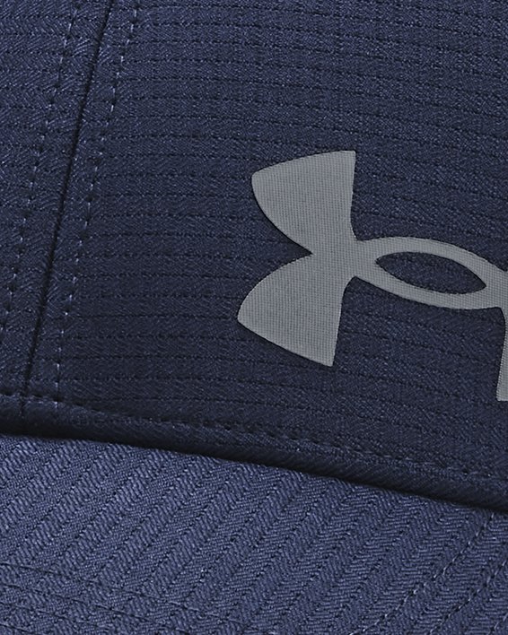 Men's UA Iso-Chill ArmourVent™ Stretch Hat in Blue image number 0