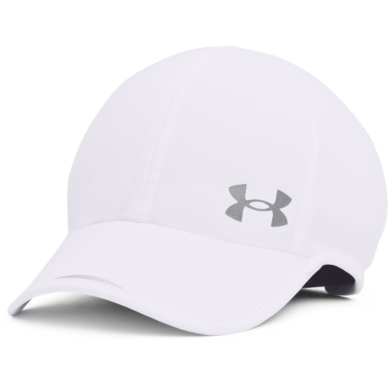 White under store armour beanie