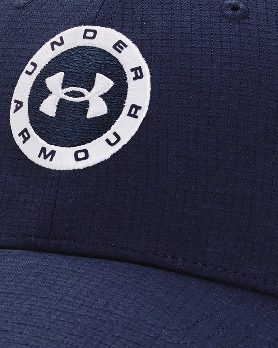 Men's UA Jordan Spieth Tour Adjustable Hat, Blue, pdpMainDesktop image number 0