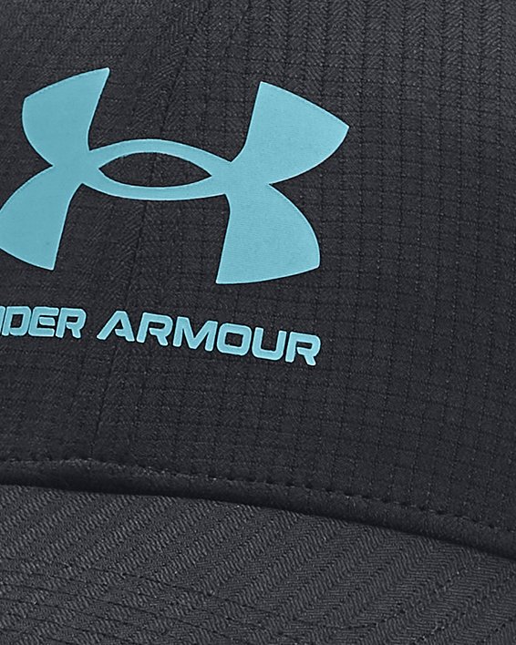 Boys' UA ArmourVent™ Stretch Hat in Black image number 0