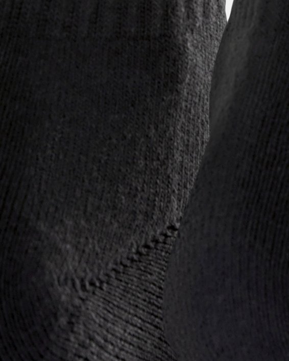 Unisex UA Core Low Cut 3-Pack Socks in Black image number 1