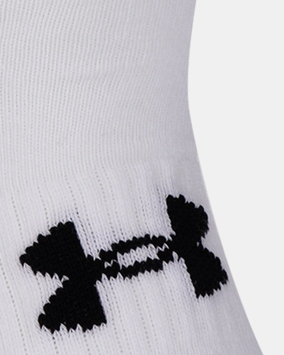 Unisex UA Core Low Cut 3-Pack Socks in White image number 1