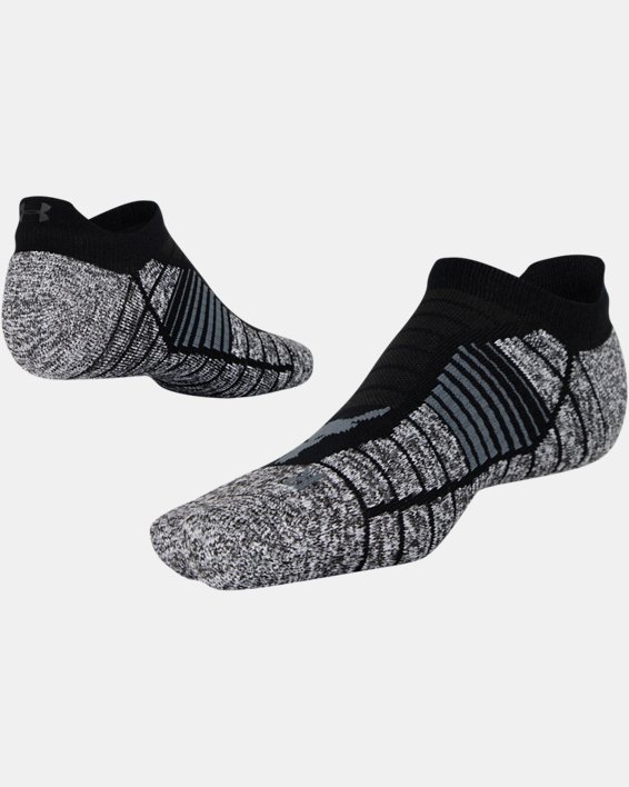 Under Armour Men's Project Rock Elevated+ No Show Socks. 1