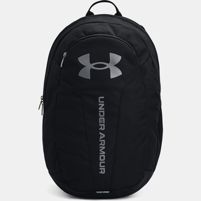Under Armour Hustle Lite Backpack Black / Black / Pitch Gray One Size