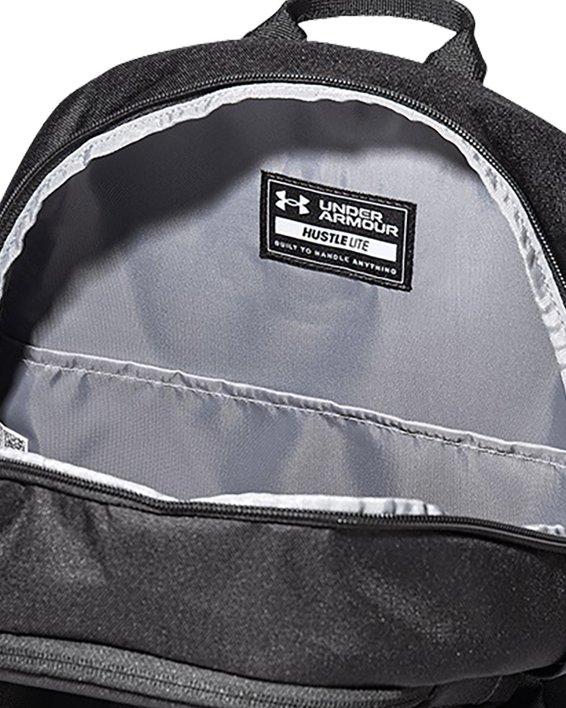 UA Hustle Lite Backpack in Black image number 3