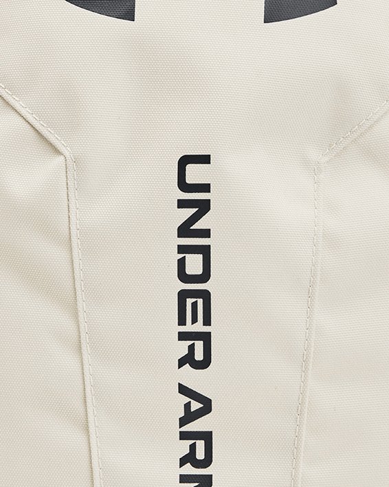 UA Hustle Lite Backpack, White, pdpMainDesktop image number 0
