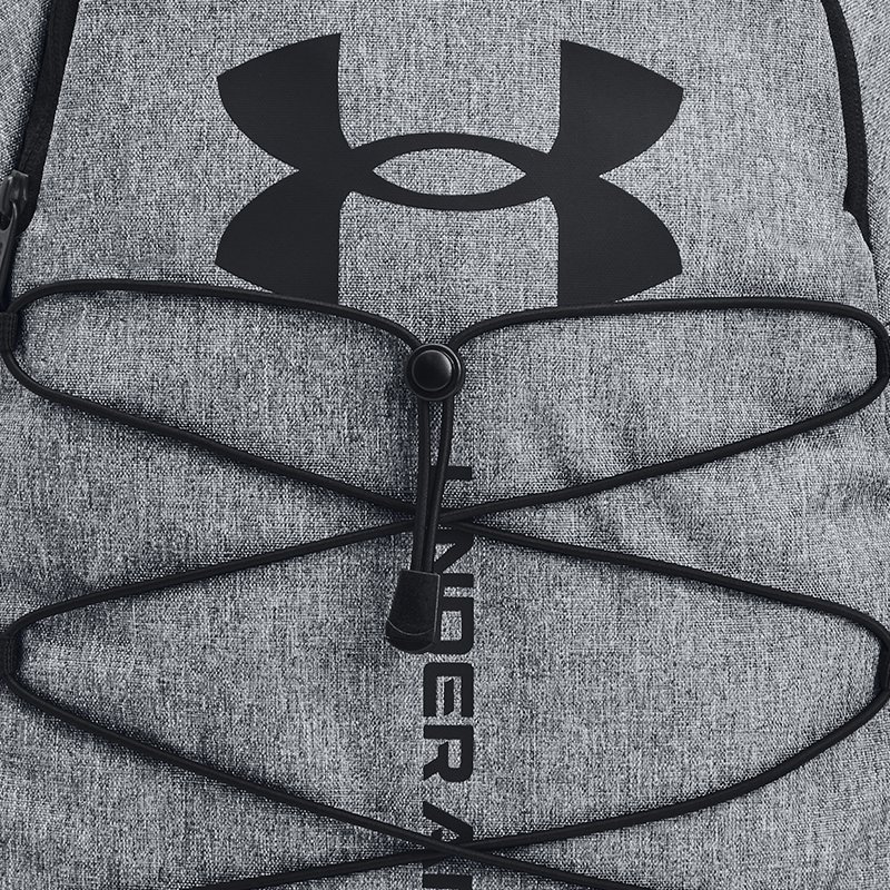 Image of Under Armour Under Armour Hustle Sport Backpack Pitch Gray Medium Heather / Black / Black