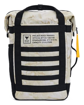 Under Armour Project Rock Box Duffle Backpack. 1