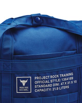 Under Armour Project Rock Box Duffle Backpack. 3