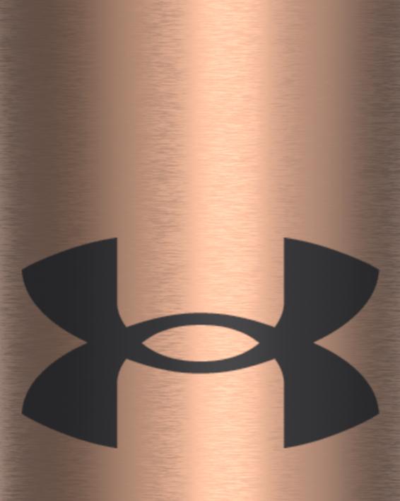 Under Armour Protege 16 Ounce Stainless Steel Water Bottle, Orange Fracture  
