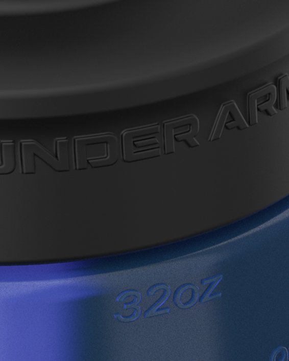 UA Playmaker Squeeze 32 oz. Water Bottle, Blue, pdpMainDesktop image number 5