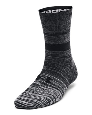 Paquete de 2 calcetines UA Essential Hi Lo unisex, Black, pdpMainDesktop image number 1