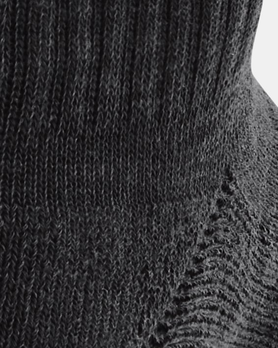 Lot de 3 paires de chaussettes invisibles UA Core pour enfant, Black, pdpMainDesktop image number 1