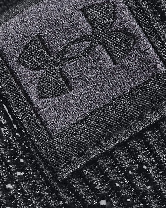 Bonnet UA Storm Fleece pour femme, Black, pdpMainDesktop image number 3