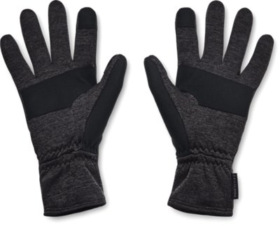 gray gloves