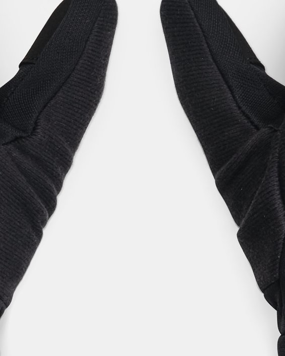 Women's UA Storm Fleece Gloves, Black, pdpMainDesktop image number 0