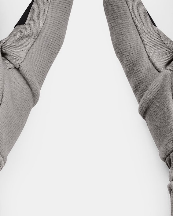 Damen UA Storm Fleece Handschuhe, Gray, pdpMainDesktop image number 0