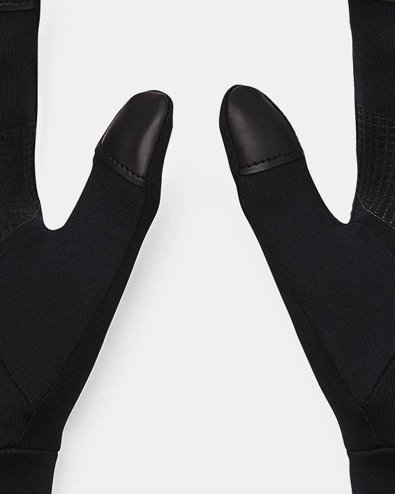 Women's UA Storm Liner Gloves, Black, pdpMainDesktop image number 1