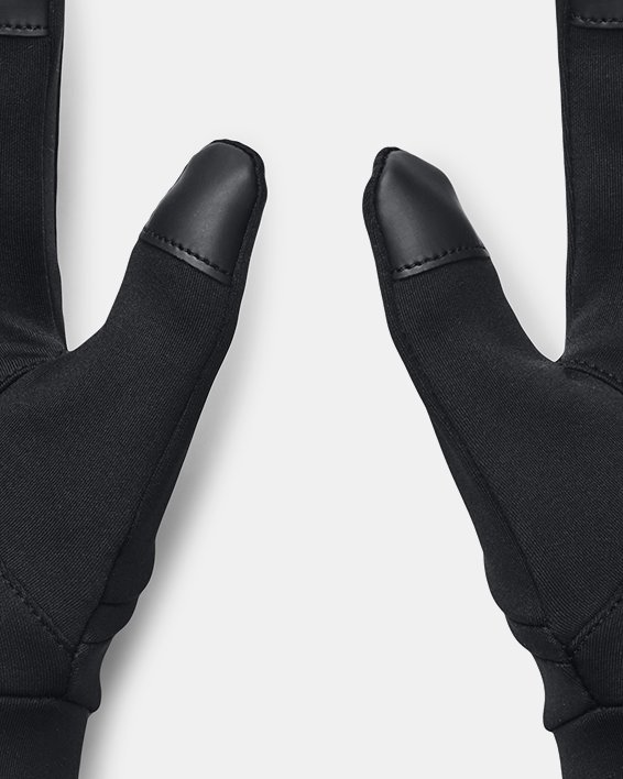 Boys' UA Storm Liner Gloves, Black, pdpMainDesktop image number 1