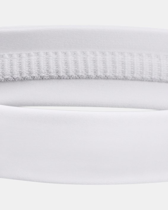 Women's UA Play Up Headband in White image number 1