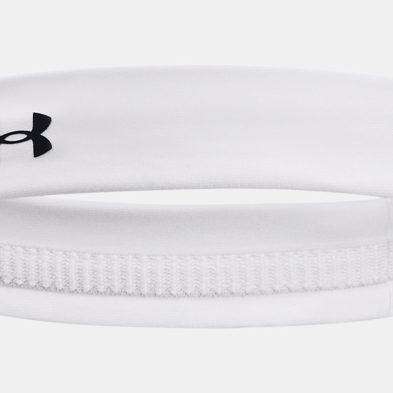 Women's Under Armour Play Up Headband White / Black One Size