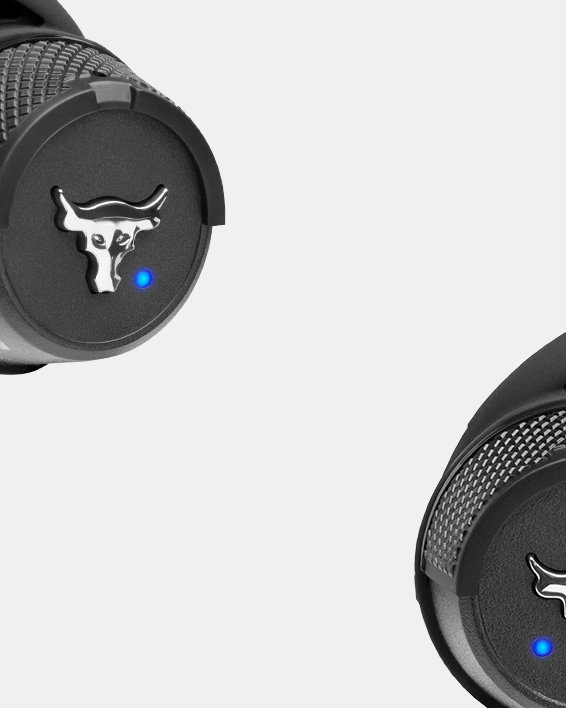 Traducción imagen evidencia UA True Wireless Flash X Project Rock Edition Headphones | Under Armour