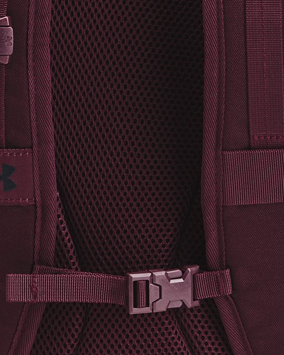 UA Hustle Pro Backpack in Maroon image number 1