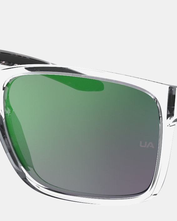 Under Armour Unisex UA Hustle Mirror Sunglasses. 1