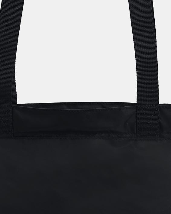 S black nylon tote bag