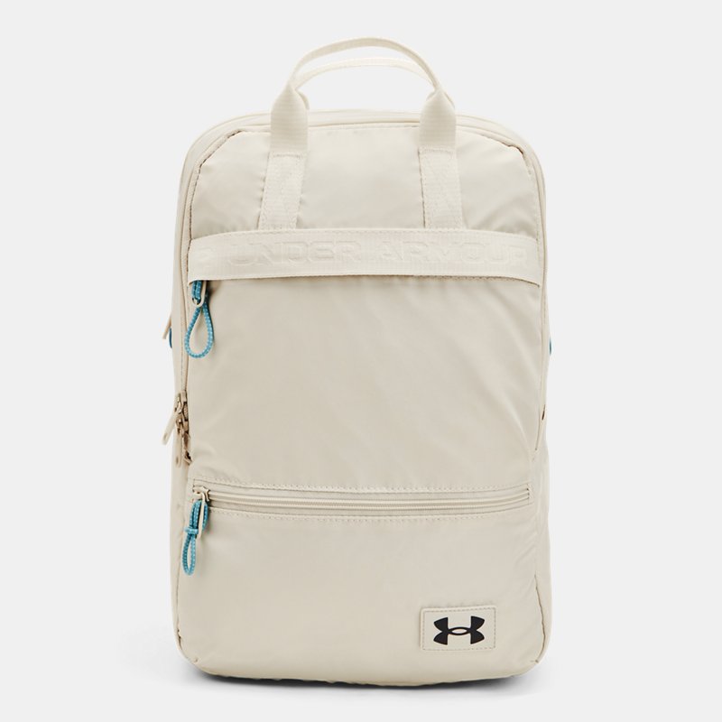 Women's Under Armour Essentials Backpack Stone / Stone / Jet Gray OSFM