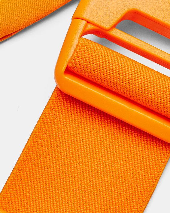 UA Flex Speedpocket Run Belt in Orange image number 3