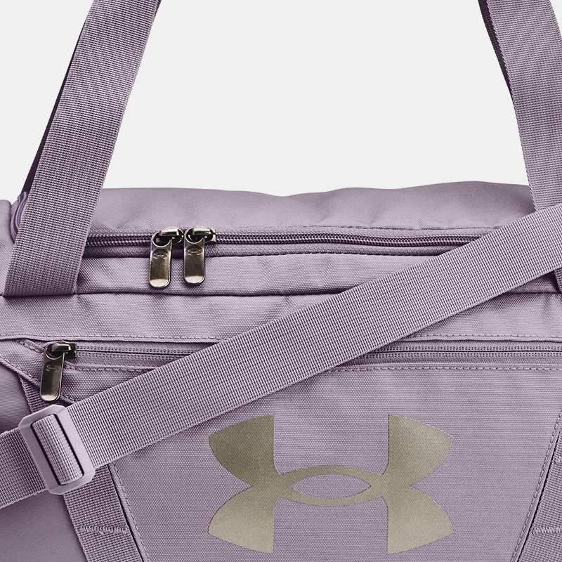 Image of Under Armour Under Armour Undeniable 5.0 XS Duffle Bag Violet Gray / Violet Gray / Metallic Champagne Gold OSFM